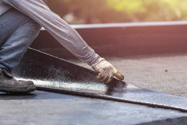 Professional Waterproofing technician working in Iselin, NJ